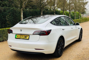 2023 Tesla Model 3 Long Range Auto Rwd 4dr in White — image 3