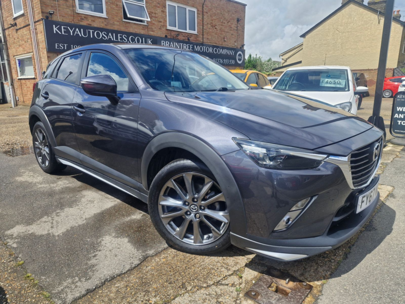 2017 Mazda Cx-3 2.0 Skyactiv-G Gt Sport SUV 5dr Petrol Manual Euro 6 (s/s) (121 Ps) in Grey — image 1