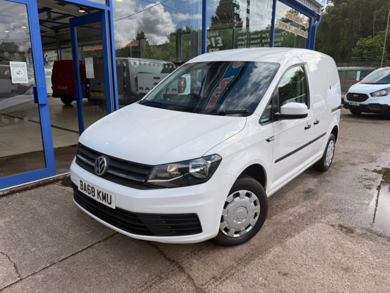 2019 Volkswagen Caddy 2.0 Tdi C20 Startline Panel Van 5dr Diesel Manual Euro 6 102 Ps in White — image 1