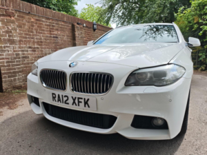 2012 BMW 5 Series 2.0 520i M Sport Touring Auto Euro 5 (s/s) 5dr in White — image 5