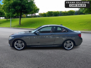 2015 BMW 2 Series 2.0 220d M Sport Auto Euro 6 (s/s) 2dr in Grey — image 2
