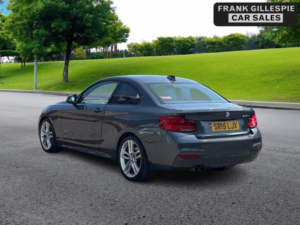 2015 BMW 2 Series 2.0 220d M Sport Auto Euro 6 (s/s) 2dr in Grey — image 5