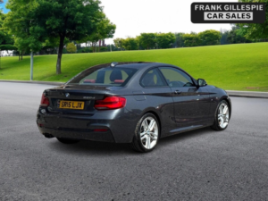 2015 BMW 2 Series 2.0 220d M Sport Auto Euro 6 (s/s) 2dr in Grey — image 6