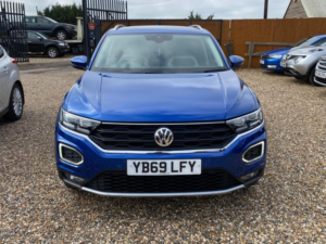 2020 Volkswagen T-Roc 1.5 Tsi Evo Sel DSG Euro 6 (s/s) 5dr in Blue — image 2