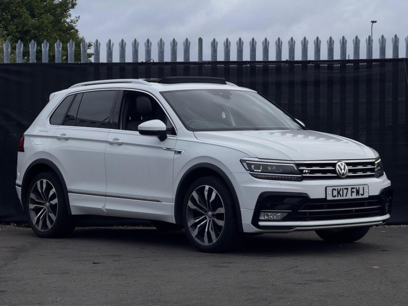 2017 Volkswagen Tiguan 2.0 Tdi Bluemotion Tech R-Line Euro 6 (s/s) 5dr in White — image 1