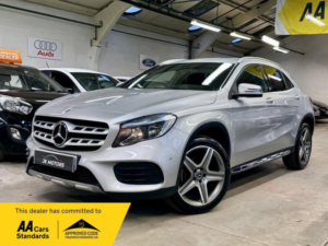 2018 Mercedes-Benz Gla 1.6 Gla200 Amg Line (executive) 7g-Dct Euro 6 (s/s) 5dr in Silver — image 2
