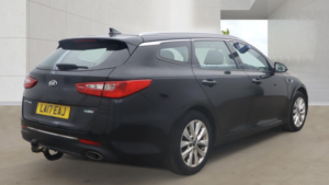 2017 Kia Optima 1.7 Crdi 2 Diesel Estate Black 5dr Satnav in Black — image 2