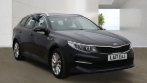 2017 Kia Optima 1.7 Crdi 2 Diesel Estate Black 5dr Satnav in Black — image 3