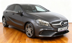 2017 Mercedes-Benz A-Class 2.1 A200d Amg Line Hatchback 5dr Diesel 7g-Dct Euro 6 (s/s) (136 Ps) in Black — image 4