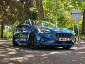 2019 Ford Focus 2.3t Ecoboost St Euro 6 (s/s) 5dr in Blue — image 3