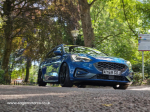 2019 Ford Focus 2.3t Ecoboost St Euro 6 (s/s) 5dr in Blue — image 4