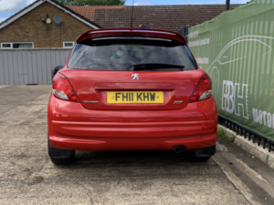 2011 Peugeot 207 1.6 Vti Allure in Red — image 4