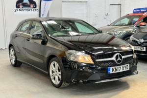 2017 Mercedes-Benz A Class 1.5 A180d Sport (executive) 7g-Dct Euro 6 (s/s) 5dr in Black — image 2
