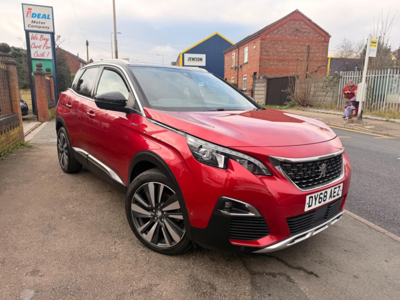 2018 Peugeot 3008 1.5 Bluehdi Gt Line Premium Euro 6 (s/s) 5dr in Red — image 1