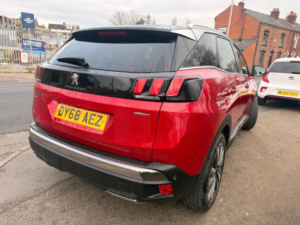 2018 Peugeot 3008 1.5 Bluehdi Gt Line Premium Euro 6 (s/s) 5dr in Red — image 3