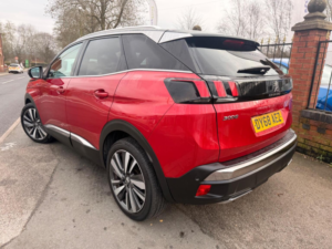 2018 Peugeot 3008 1.5 Bluehdi Gt Line Premium Euro 6 (s/s) 5dr in Red — image 4