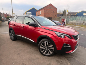 2018 Peugeot 3008 1.5 Bluehdi Gt Line Premium Euro 6 (s/s) 5dr in Red — image 6