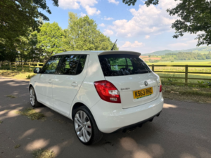 2014 Skoda Fabia 1.4 Tsi Vrs S2000 Hatchback 5dr Petrol DSG Euro 5 (180 Ps) in White — image 6