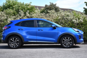 2021 Ford Puma 1.0t Ecoboost Mhev Titanium SUV 5dr Petrol Manual Euro 6 (s/s) (125 Ps) in Blue — image 2