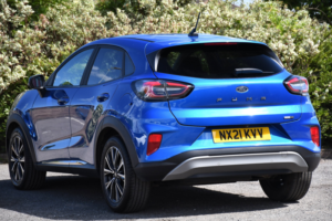 2021 Ford Puma 1.0t Ecoboost Mhev Titanium SUV 5dr Petrol Manual Euro 6 (s/s) (125 Ps) in Blue — image 3