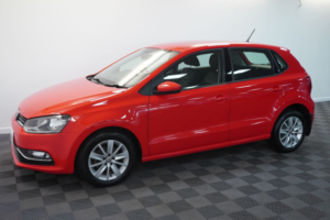 2015 Volkswagen Polo 1.0 Bluemotion Tech Se Hatchback 5dr Petrol Manual Euro 6 (s/s) (75 Ps) in Red — image 6