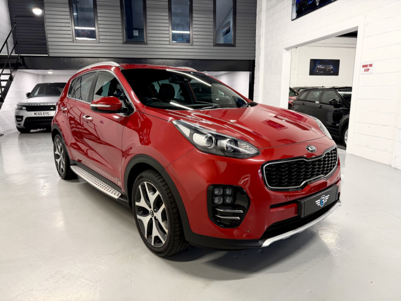 2017 Kia Sportage 2.0 Crdi Gt-Line Auto AWD in Red — image 1