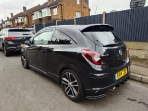 2014 Vauxhall Corsa 1.4 T 16v Black Edition in Black — image 3