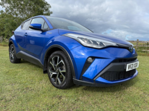 2021 Toyota C-Hr 1.8 Vvt-H Design CVT Euro 6 (s/s) 5dr in Blue — image 3