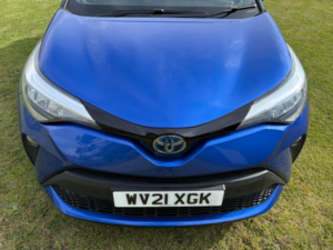 2021 Toyota C-Hr 1.8 Vvt-H Design CVT Euro 6 (s/s) 5dr in Blue — image 4