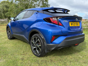 2021 Toyota C-Hr 1.8 Vvt-H Design CVT Euro 6 (s/s) 5dr in Blue — image 6