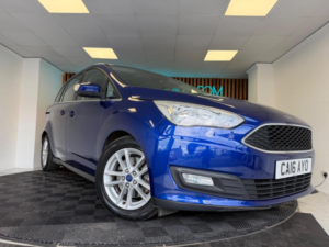 2016 Ford Grand C-Max 1.5 Tdci Zetec Powershift Euro 6 (s/s) 5dr in Blue — image 2