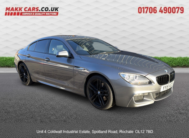 2015 BMW 6 Series Gran Coupe 3.0 640d M Sport Gran Coupe in Grey — image 1