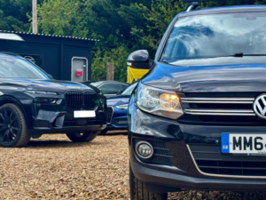 2015 Volkswagen Tiguan 2.0 Tdi Bluemotion Tech Match DSG 4WD Euro 5 (s/s) 5dr in Black — image 6