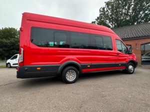 2015 Ford Transit 2.2 Tdci 460 Hdt Trend L4 H3 4dr (18 Seats) in Red — image 6