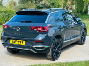 2019 Volkswagen T-Roc 1.5 Tsi Evo Sel Euro 6 (s/s) 5dr in Grey — image 3