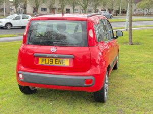 2019 Fiat Panda 1.2 Lounge Hatchback 5dr Petrol Manual Euro 6 (s/s) (69 Bhp) in Red — image 5