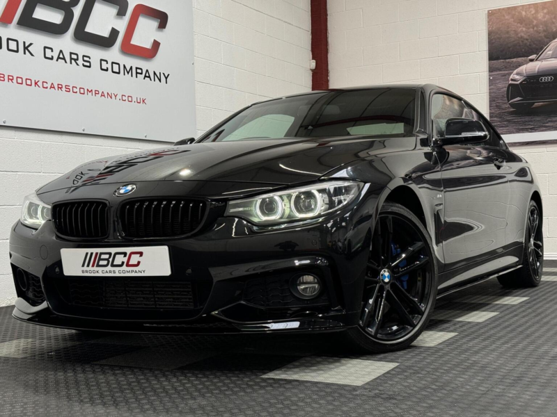 2018 BMW 4 Series 3.0 435d M Sport Auto Xdrive Euro 6 (s/s) 2dr in Black — image 1
