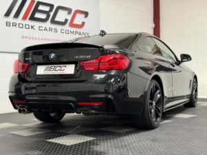 2018 BMW 4 Series 3.0 435d M Sport Auto Xdrive Euro 6 (s/s) 2dr in Black — image 3