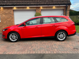 2015 Ford Focus 1.5 Tdci Zetec Euro 6 (s/s) 5dr in Red — image 3