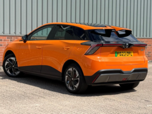 2023 MG Mg4 64kwh Trophy Long Range Auto 5dr in Orange — image 4
