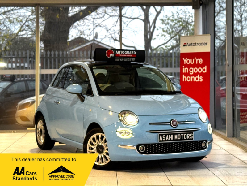 2016 Fiat 500 1.2 S Dualogic Euro 6 (s/s) 3dr in Blue — image 1