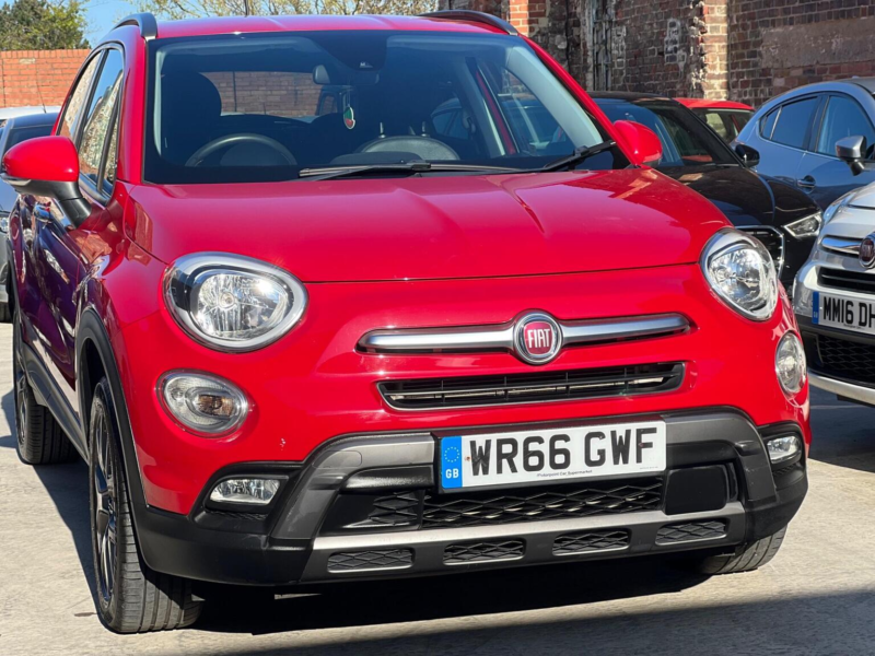 2016 Fiat 500x 2.0 Multijetii Cross Auto 4WD Euro 6 (s/s) 5dr in Red — image 1