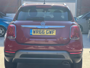 2016 Fiat 500x 2.0 Multijetii Cross Auto 4WD Euro 6 (s/s) 5dr in Red — image 3