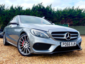 2016 Mercedes-Benz C Class 2.1 C220d Amg Line (premium) 7g-Tronic+ Euro 6 (s/s) 4dr in Silver — image 3