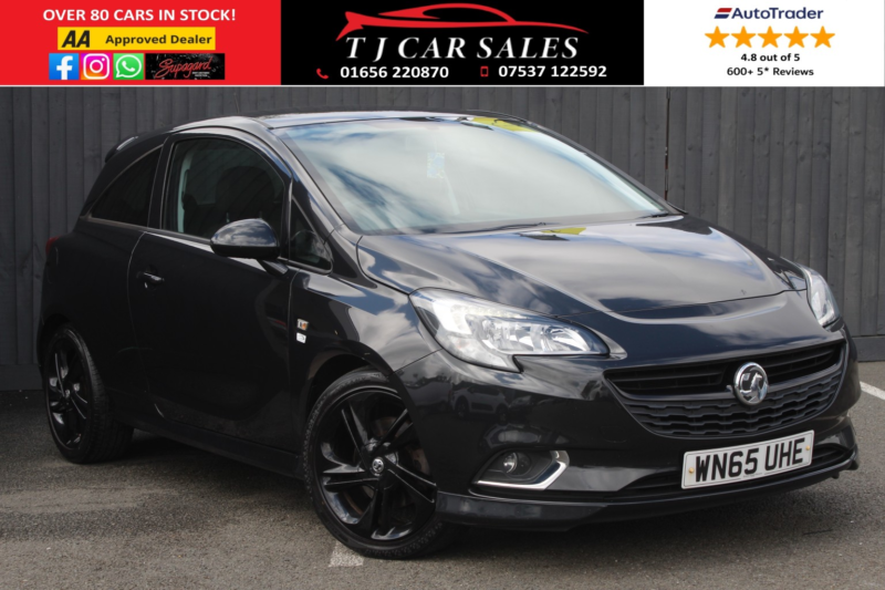 2015 Vauxhall Corsa 1.4 I Turbo Ecoflex Limited Edition in Black — image 1