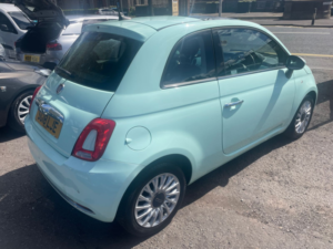 2018 Fiat 500 1.2 Lounge Hatchback 3dr Petrol Manual Euro 6 (s/s) (69 Bhp) in Green — image 4