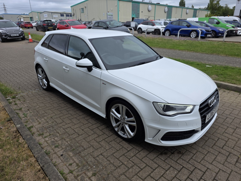 2016 Audi A3 1.6 Tdi S Line in White — image 1