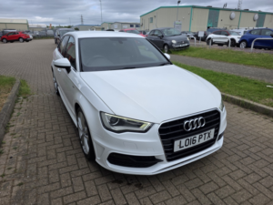2016 Audi A3 1.6 Tdi S Line in White — image 2