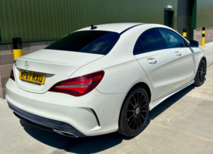 2017 Mercedes-Benz Cla 1.6 Cla180 Amg Line Coupe 7g-Dct Euro 6 (s/s) 4dr in White — image 2