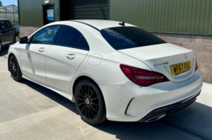 2017 Mercedes-Benz Cla 1.6 Cla180 Amg Line Coupe 7g-Dct Euro 6 (s/s) 4dr in White — image 5